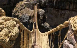 Qeswachaka Rope Bridge Cusco Traditional Inca Bridge Peru