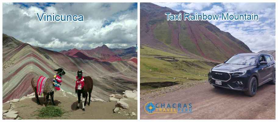 Private transportation to Rainbow Mountain Vinicunca from Cusco Peru