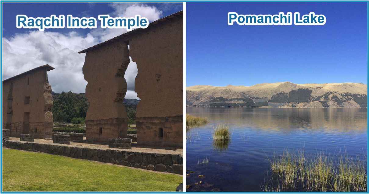 Ancient Raqchi Inca Temple on the 4 Lakes Tour in Peru