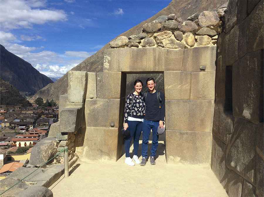 Sacred Valley Tour from Ollantaytambo in Cusco, Peru showing Inca ruins and Andean landscapes