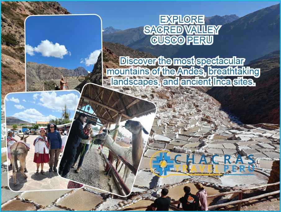 Sacred Valley of the Incas in Peru with stunning Andes mountains and Inca landscapes